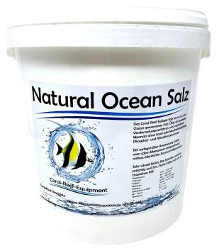 Meerwasseraquaristik Burkart Coral Reef Natural Ocean Salt 20 Kg