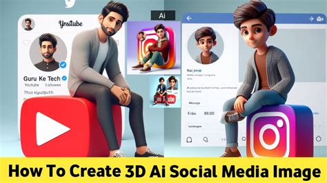 How To Create 3d Ai Social Media Boy Image 3d Ai Social Media Image Kaise Banaye 3d Ai Boy