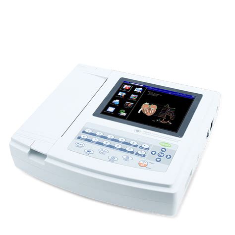 Oec1200g Portable Digital Touch Screen Analysis Electrocardiogram 12