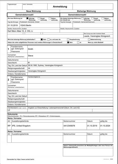 Anmeldung In Berlin Studio Apartments Including Address Registration