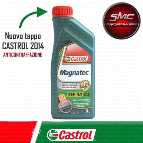 Olio Motore Castrol Magnatec W C Lt Ricambi Auto Smc