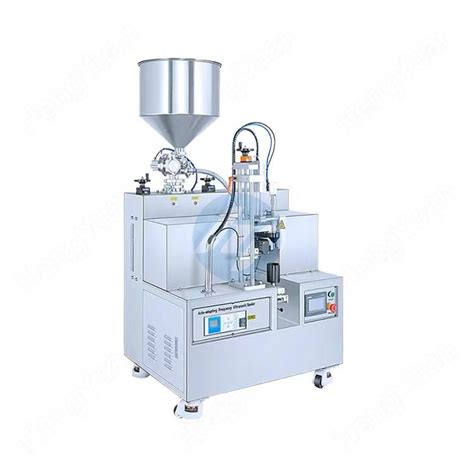 Hytf S Semi Automatic Soft Tube Filling And Ultrasonic Sealing Machine