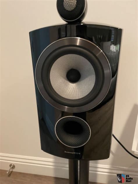 Black Bowers Wilkins D With Stands In Prestine Condition Photo