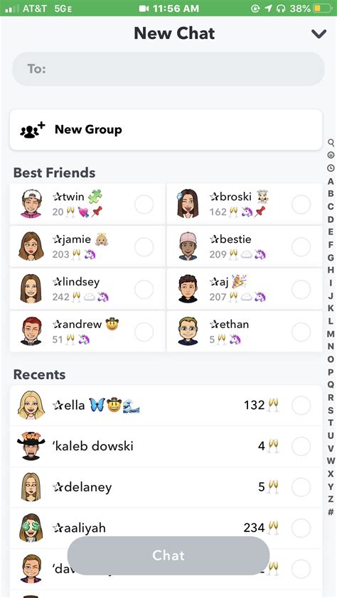 Snapchat Best Friends List Snapchat Best Friends Snapchat Friend