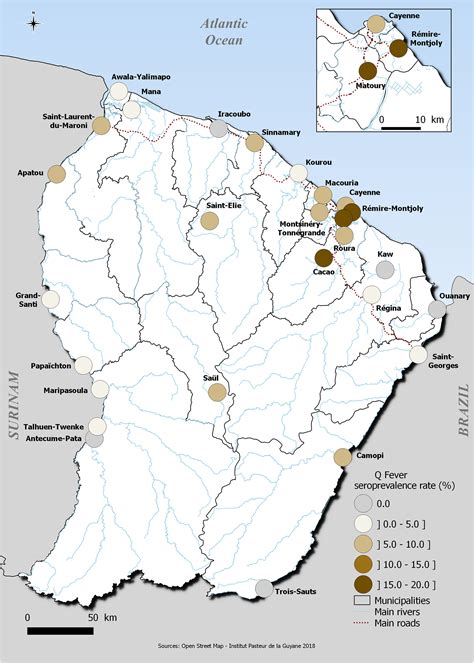 Transmission dynamics of Q fever in French Guiana: A population-based
