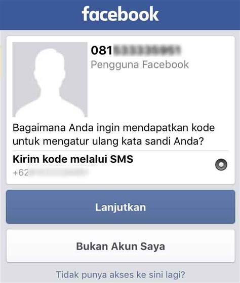 Cara Buka Fb Lupa Sandi Hutomo