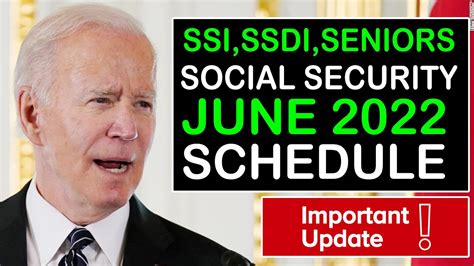 Big News Social Security Senior Ssa Ssi And Ssdi Payment Schedule