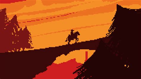 Fan Art Red Dead Redemption 2 Pixel Art Rockstar Games