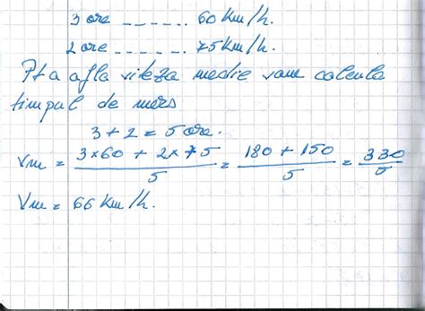 Un automobil a mers 3 ore cu viteza de 60 km h și două ore cu viteza de