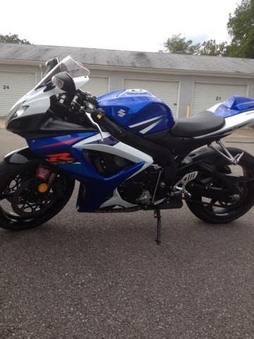 Buy 2007 Suzuki GSXR 750 Blue And White Mint Condition On 2040 Motos