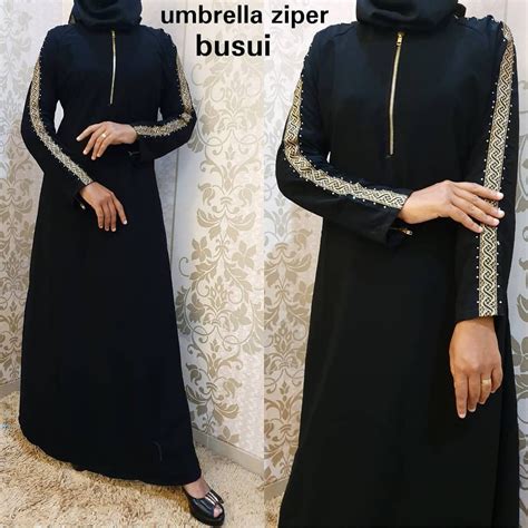 Jual Abaya Gamis Hitam Maxi Dress Arab Saudi Bordir Turki Dubai Turkey