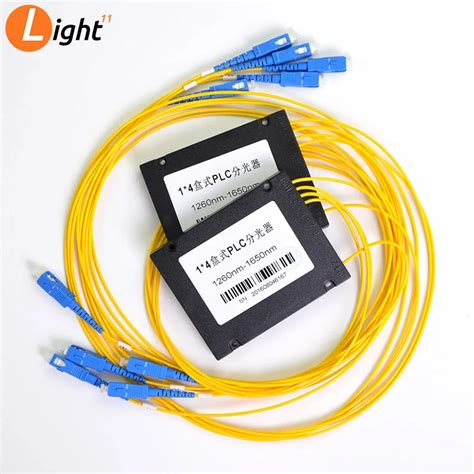 Sc Upc X Fbt Fiber Optic Splitter Nm Singlemode Plc