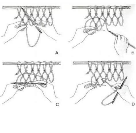 Pin On Knots Rope Crafts Diy Net Making Macrame Patterns