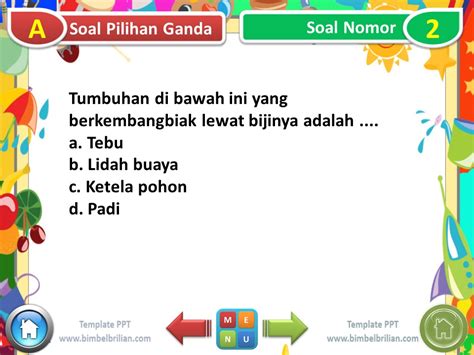 Power Point PPT Soal Tema 1 Kelas 3 SD Subtema 4 Pertumbuhan Dan