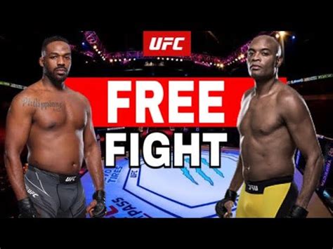 Jon Jones Vs Anderson Silva Free Fight Ufc Youtube