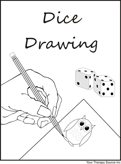 Dice Drawing Your Therapy Source