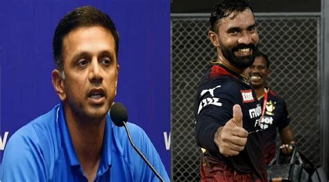 Dravid Made A Big Revelation About Dinesh Karthik Role In Team India