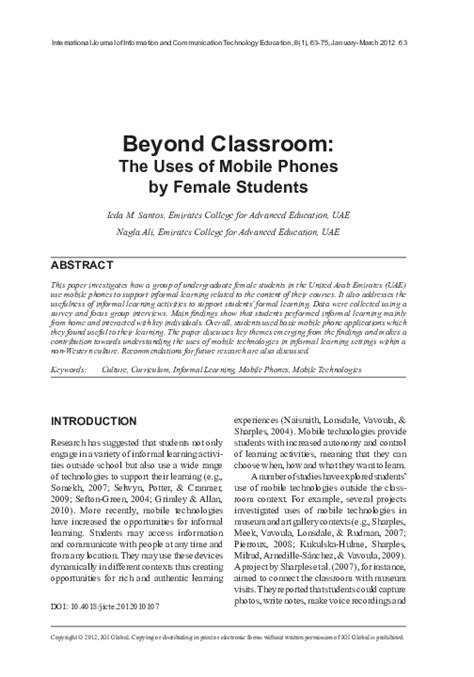 Pdf Beyond Classroom