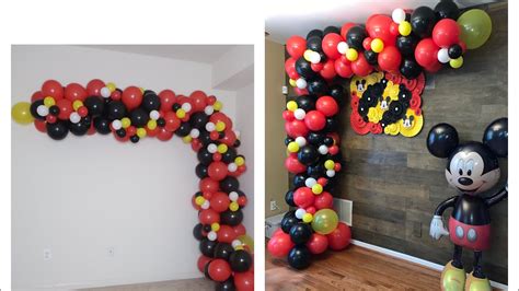 Mickey Mouse Balloon Decoration Ideas | Shelly Lighting