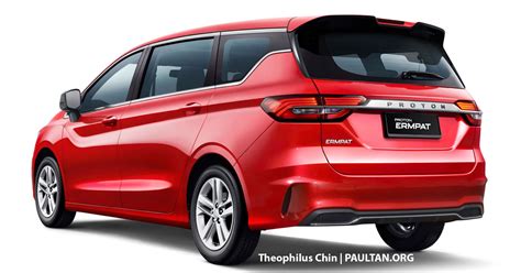 Proton Ertiga Replacement Rendered With X50 Styling Paultan Org