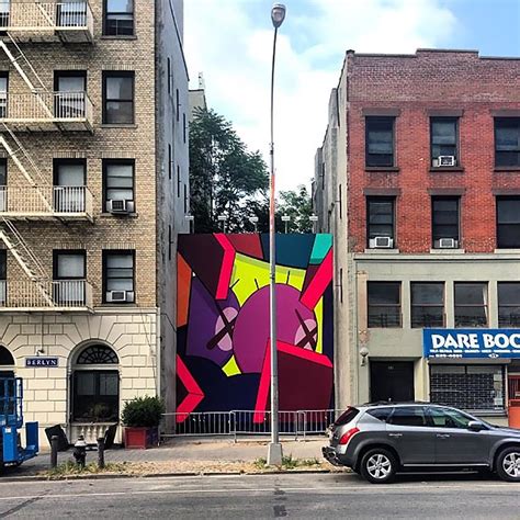 KAWS New Mural In Brooklyn, New York City | StreetArtNews | StreetArtNews