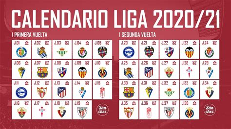 Sorteado el calendario de la Liga 2020 2021 El primer Clásico en