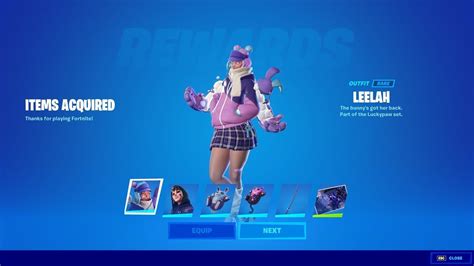 How To Get New Leelah Skin In Fortnite Youtube