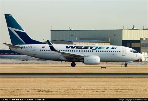 C Gtws Boeing N Westjet Airlines Alevik Jetphotos