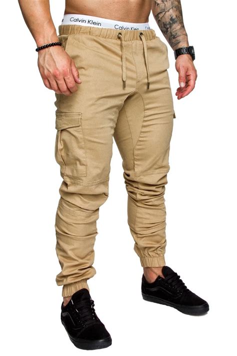 Pantalon cargo hommes poches multiples tissu décontracté Test et Avis