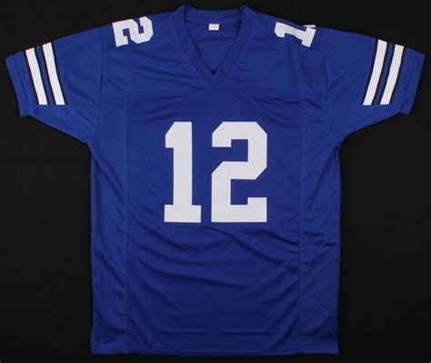 Roger Staubach Signed Jersey (Beckett COA) | Pristine Auction