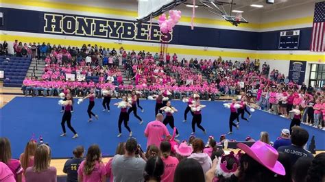 Stings Pink Out Pep Rally 10 13 23 Youtube