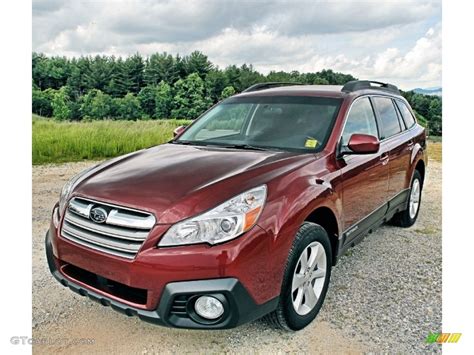 2013 Venetian Red Pearl Subaru Outback 25i Premium 86116518 Photo 9