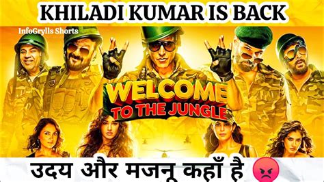 Welcome 3 Welcome To The Jungle Announcement Teaser Review Youtube