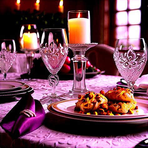 Download Elegant Dinner Party Decorations Png Tmd99 | Wallpapers.com