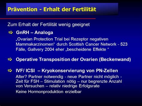 Fertilit Tstherapie Bei Onkologischen Patienten Innen Ppt Herunterladen