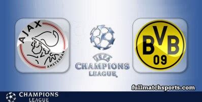 Ajax vs Borussia Dortmund Full Match UCL 2021-22 • fullmatchsports.com