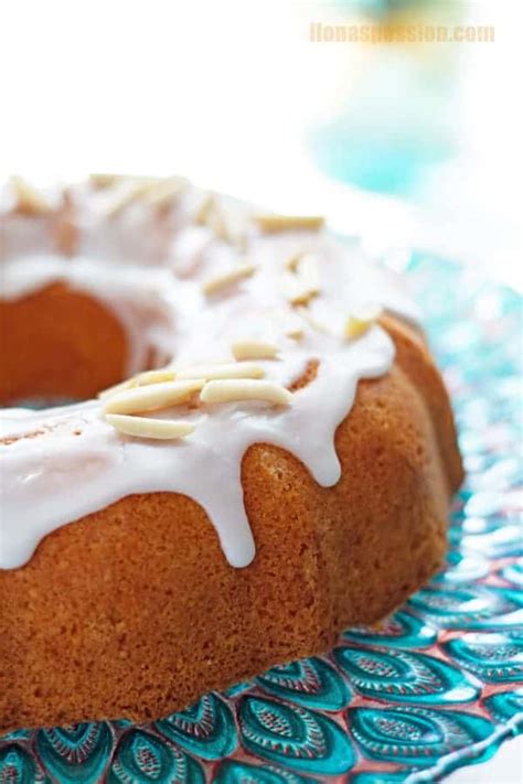 Almond Bundt Cake Ilonas Passion