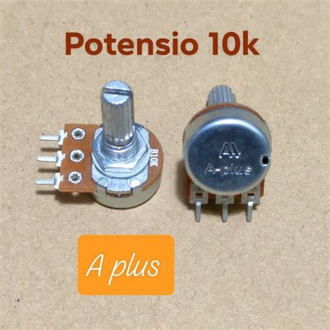 Jual Potensio B10K Merk APlus Mono 10k Untuk Volume Class D Di Lapak