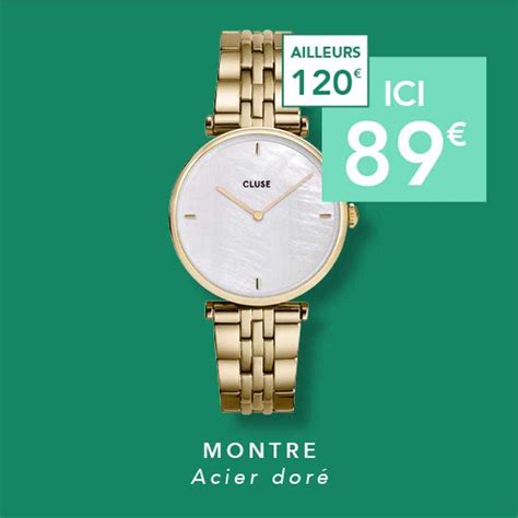 Promo Montre Chez Tr Sor Bijoux Icatalogue Fr