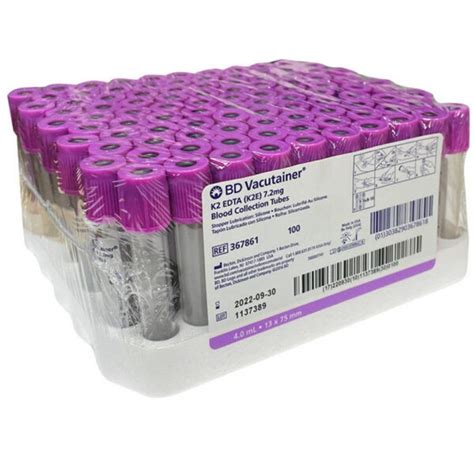 6ml BD Vacutainer Blood Collection Tubes With EDTA American Screening