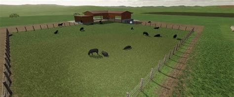 Fs Sheep Barn L Shape V Buildings Mod F R Farming Simulator