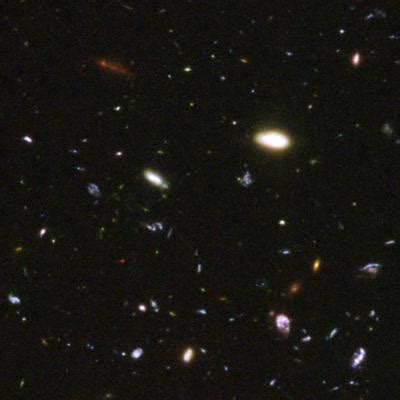 Collection of Galaxies From the Hubble Ultra Deep Field Image | HubbleSite