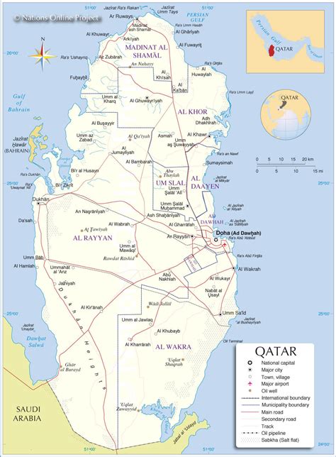 Qatar Map