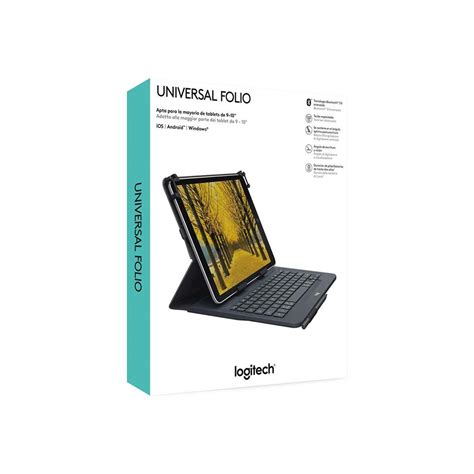 Logitech Universal Folio IPad Or Tablet Case With Wireless Bluetooth