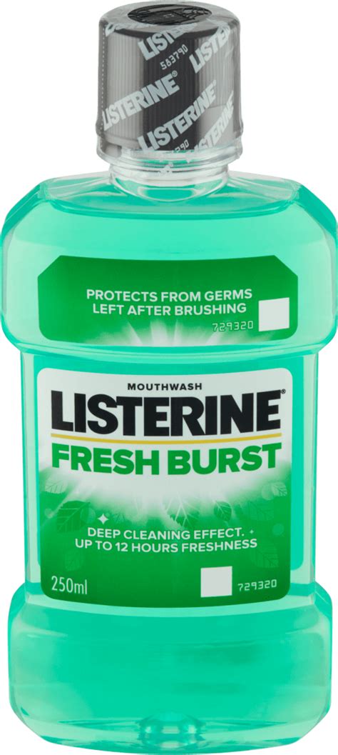 Listerine Fresh Burst Vodica Za Ispiranje Usta 250 Ml Dm