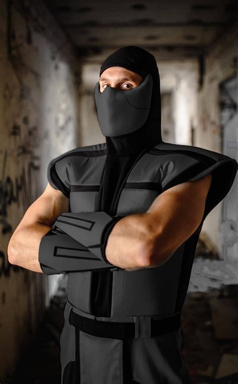 Noob Saibot Cosplay Costume From the Ultimate Mortal Kombat | Etsy