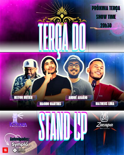 TERÇA DO STAND UP 06 12 em Valparaíso de Goiás Sympla