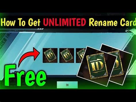 Working Tricks To Get Free Rename Card Top Tricks To Get