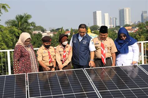 Pemprov DKI Jakarta Resmikan Sekolah Net Zero Carbon Dan Green Building