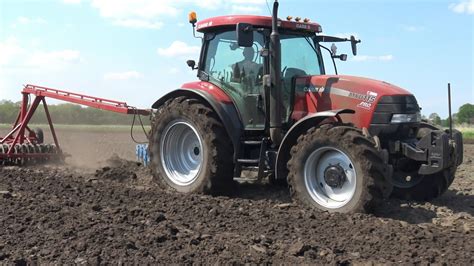 Ploegen Met Case IH Maxxum MXU 115 Pro En 4 Schaar Lemken Granat 90